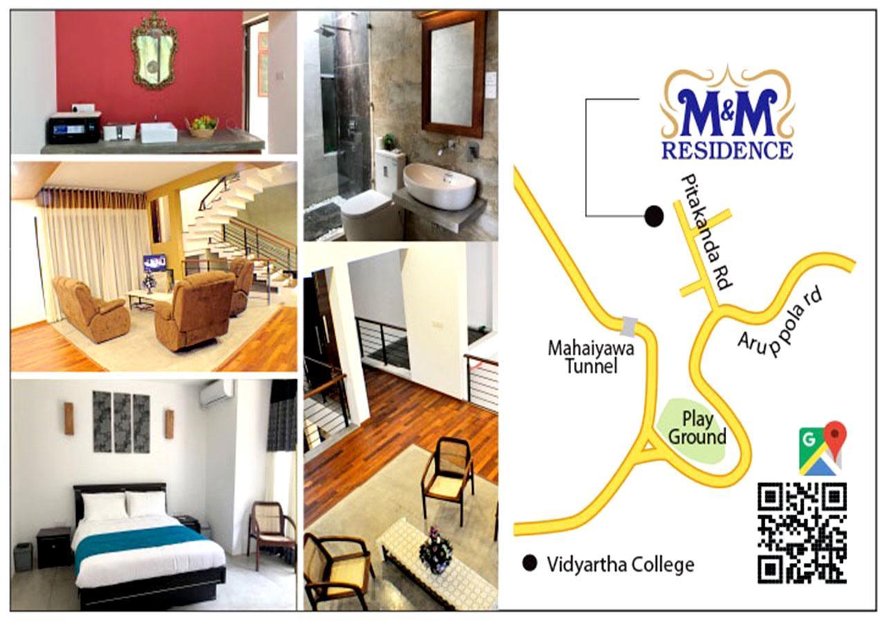 M&M Residence Канди Экстерьер фото